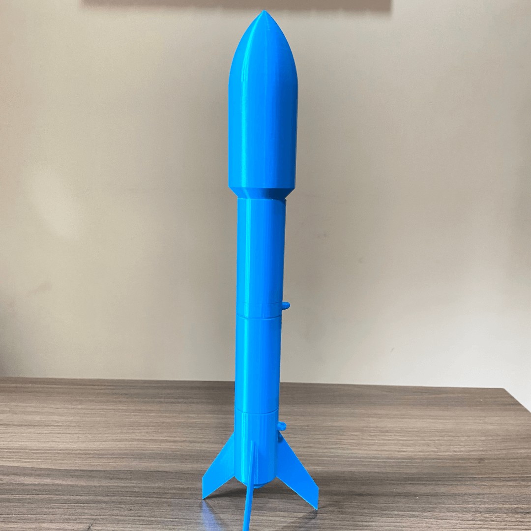 Flying rocket model (1) (2)